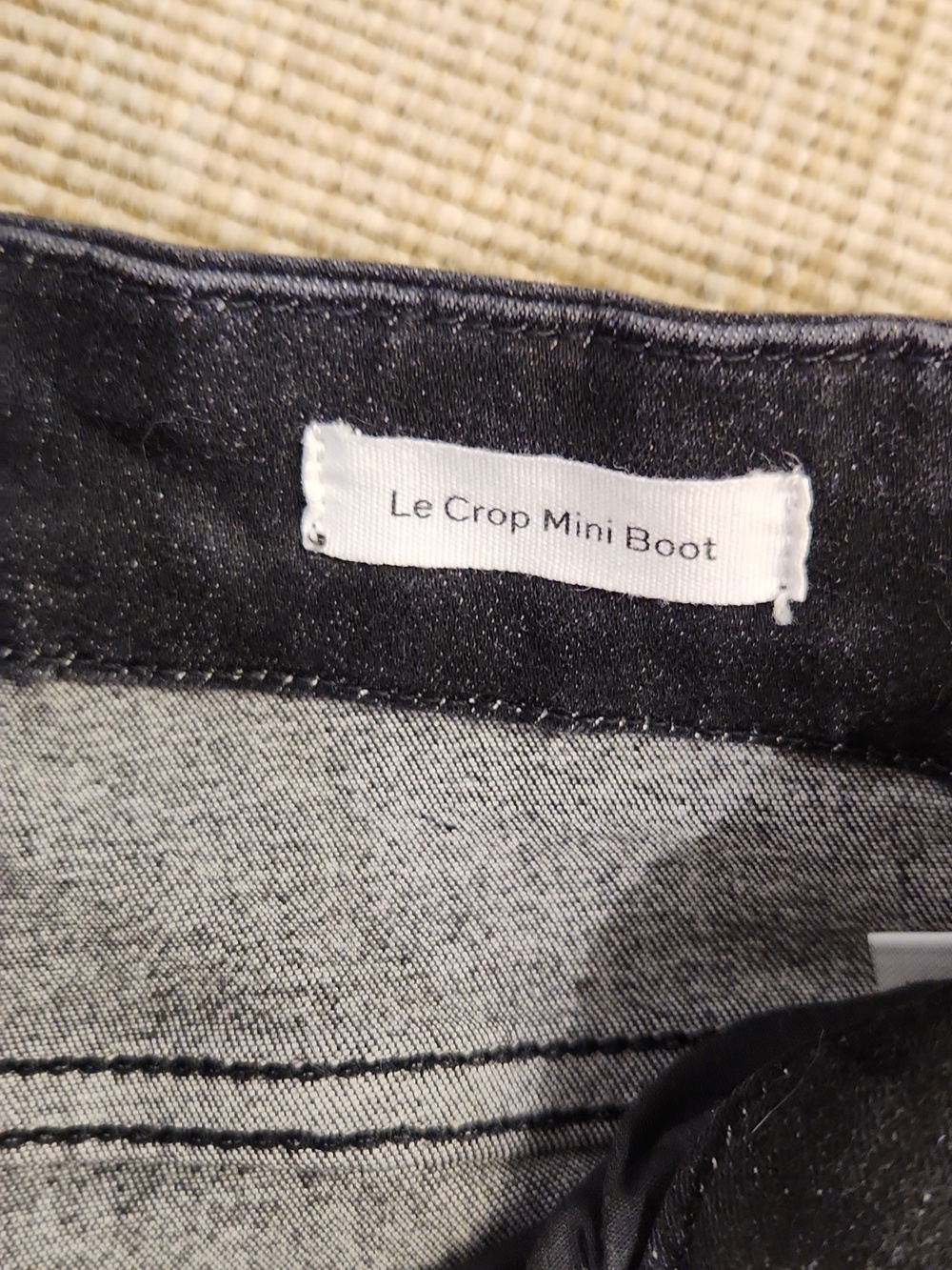 Frame Le Crop Mini Boot Tinsley Jeans Sz 25 - Picture 4 of 12